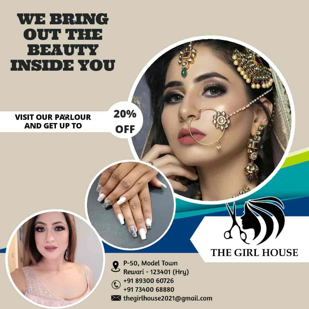 THE GIRL HOUSE in Model Town,Rewari Best Balayage Hair Colour