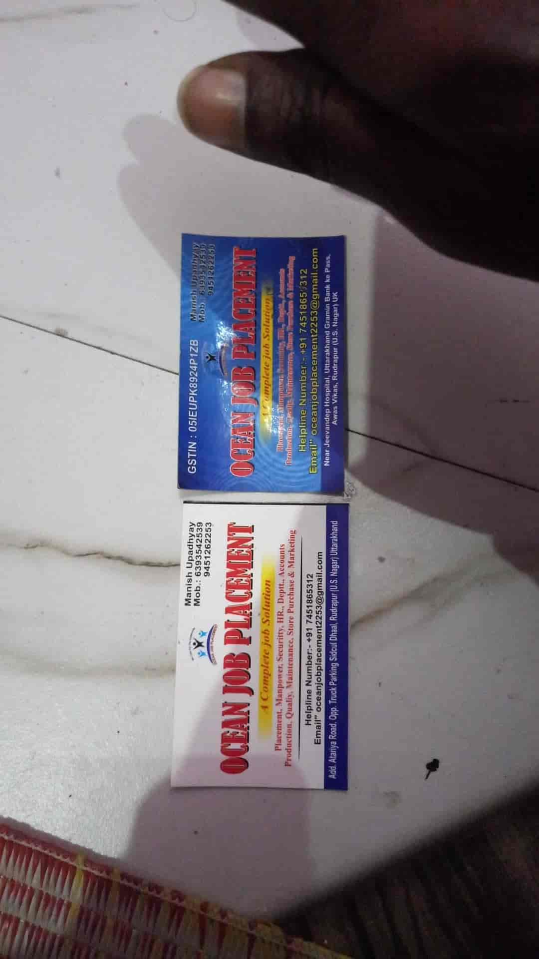 Ocean Job Placement in Truck Parking,Rudrapur Best Placement Services