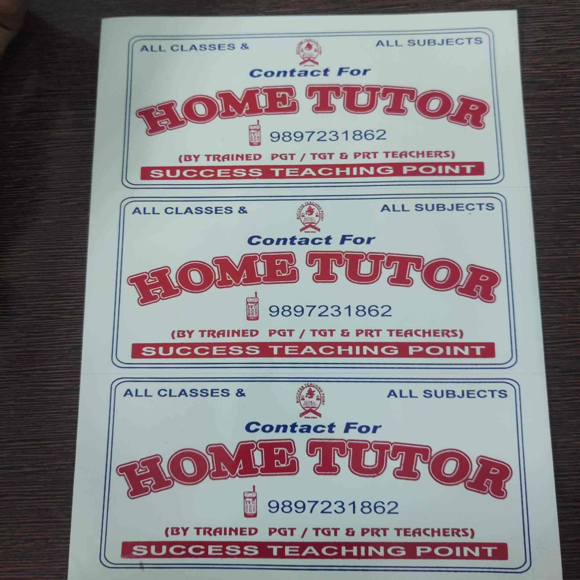 Success Teaching Point
