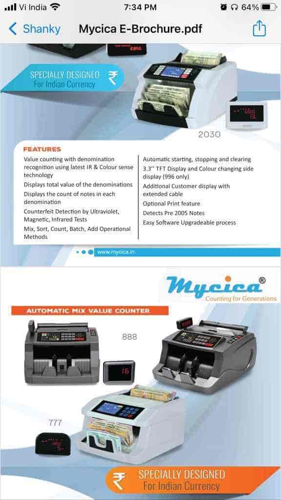 Top Phoenix Currency Counting Machine Repair & Services in Bangalore