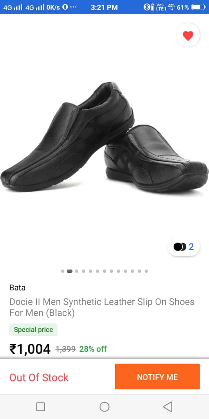 Bata docie ii slip on shoes shop