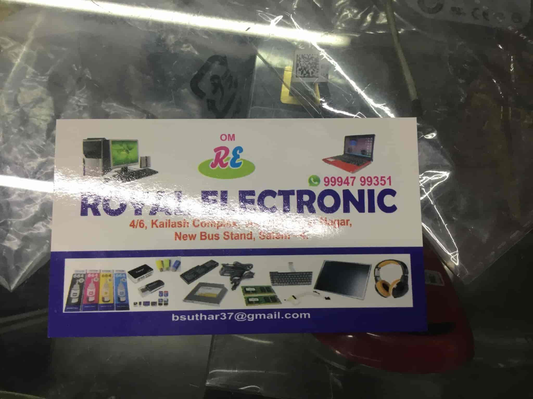 Royal Electronic in Veerapandiyur Nagar,Salem Best DellLaptop