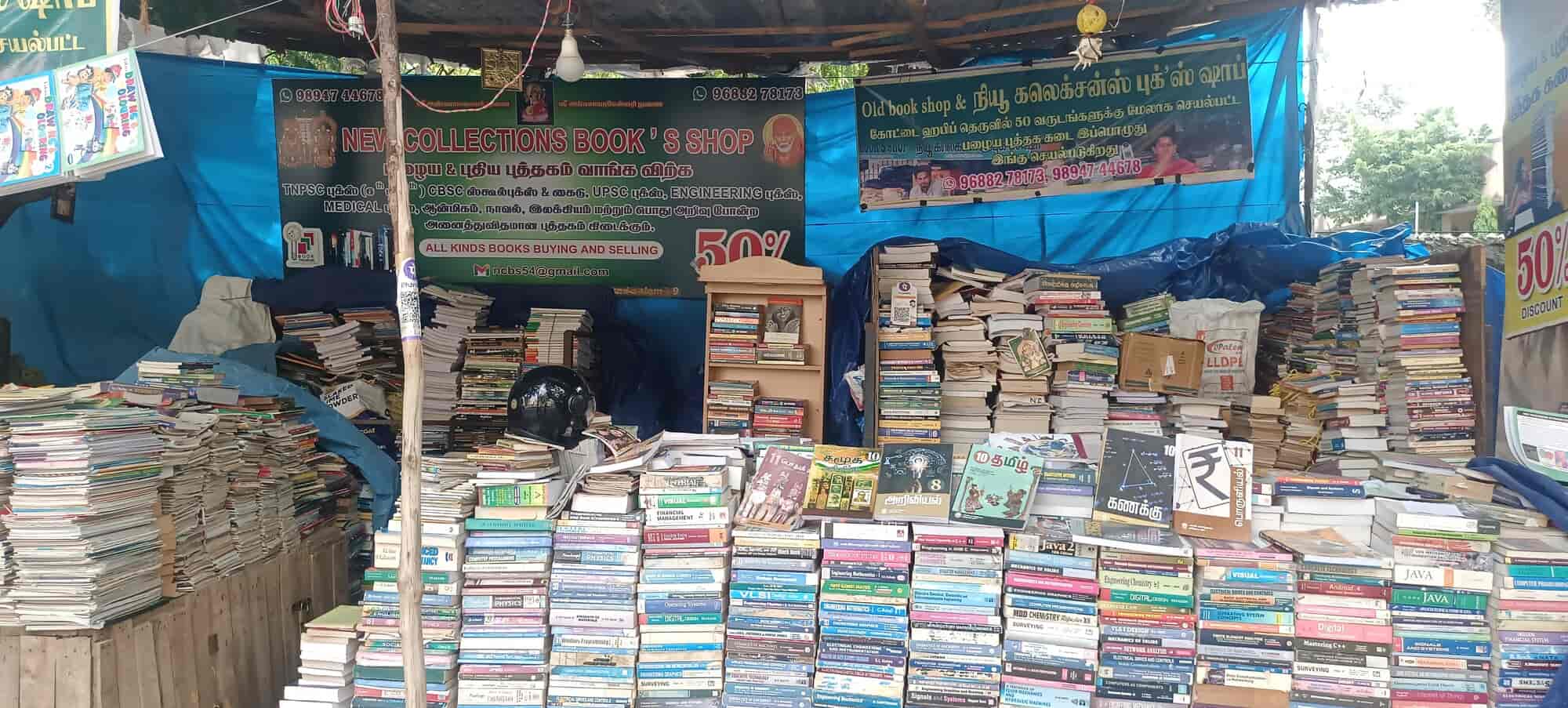 New Collections Book's Shop in Angammal Colony,Salem Best Book