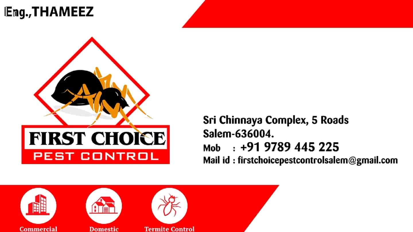 Top Pest Control Services in Salem Second Agraharam Best Residential