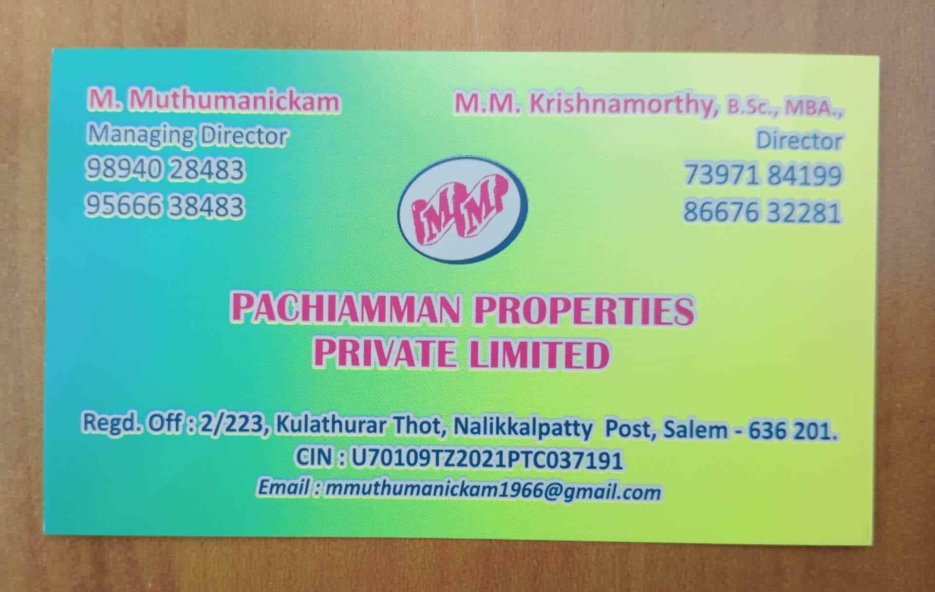 Sri Krishna Real Estate And Building Promoter in Nalikalpatti,Salem