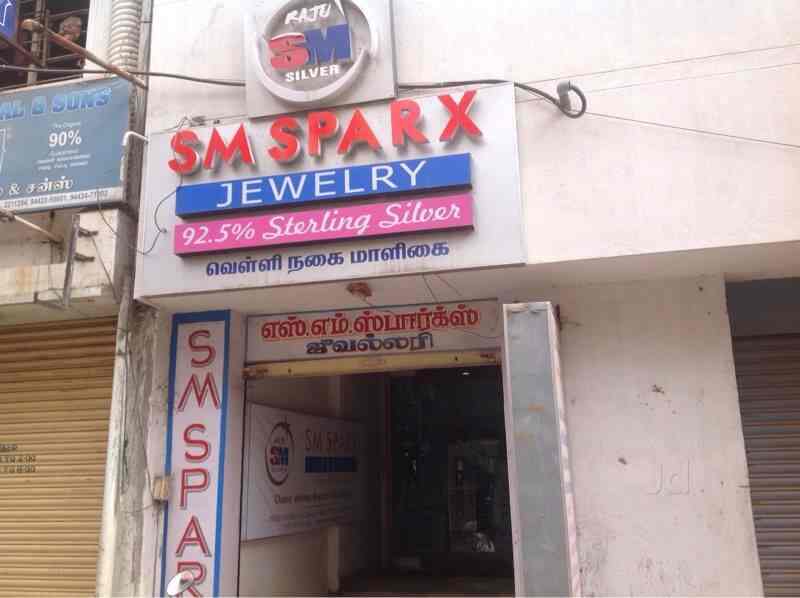 Smsparx Jewelry in Shevapet,Salem Best Jewellery Showrooms in Salem