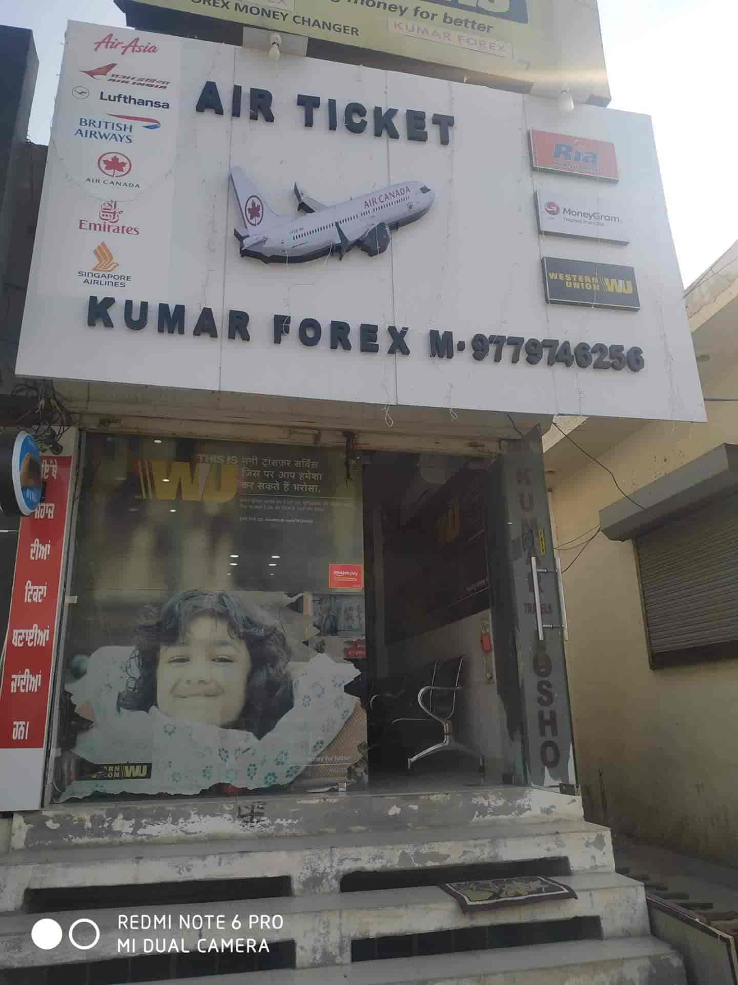 Kumar Forex in OPP Red Tape Showroom,Sangrur Best Air Ticketing