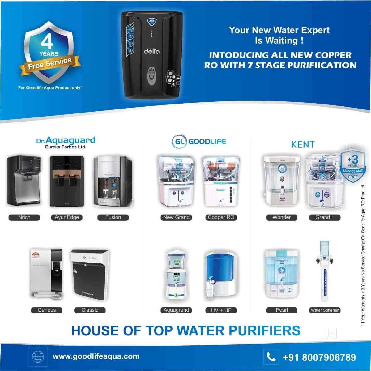 Top Copper Ro Water Purifier Repair & Services in MalwadiHadapsar