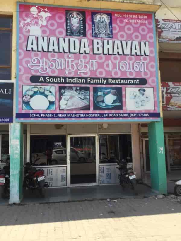 Ananda Bhavan in Sai,Solan - Order Food Online - Best Restaurants in ...