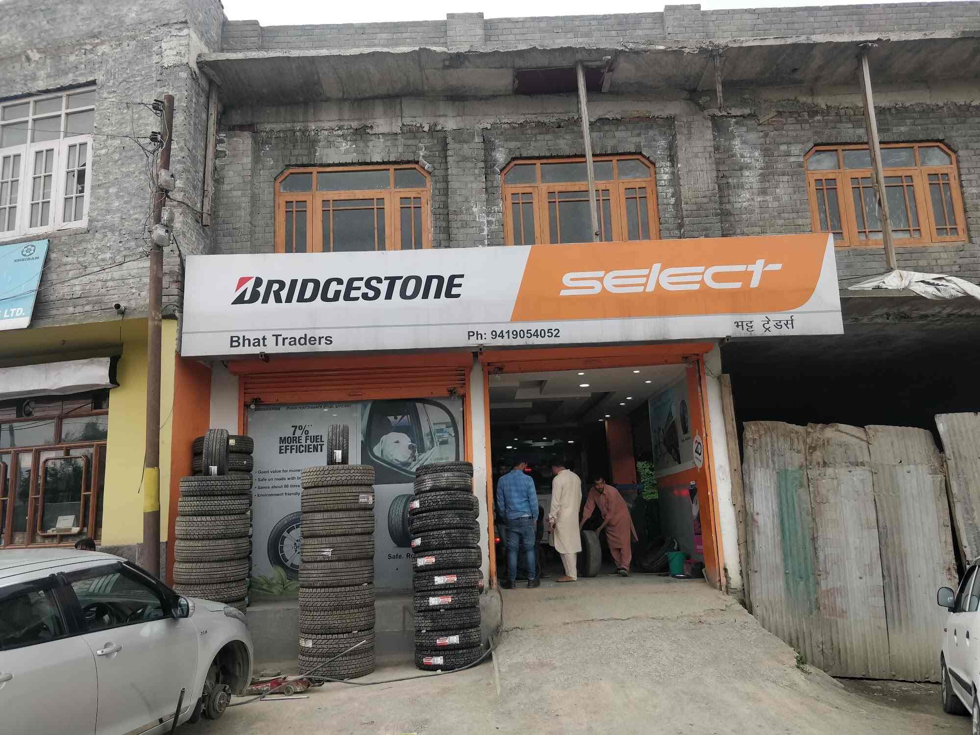 Bhat Traders in Batamaloo,Srinagar Best BridgestoneCar Tyre Dealers
