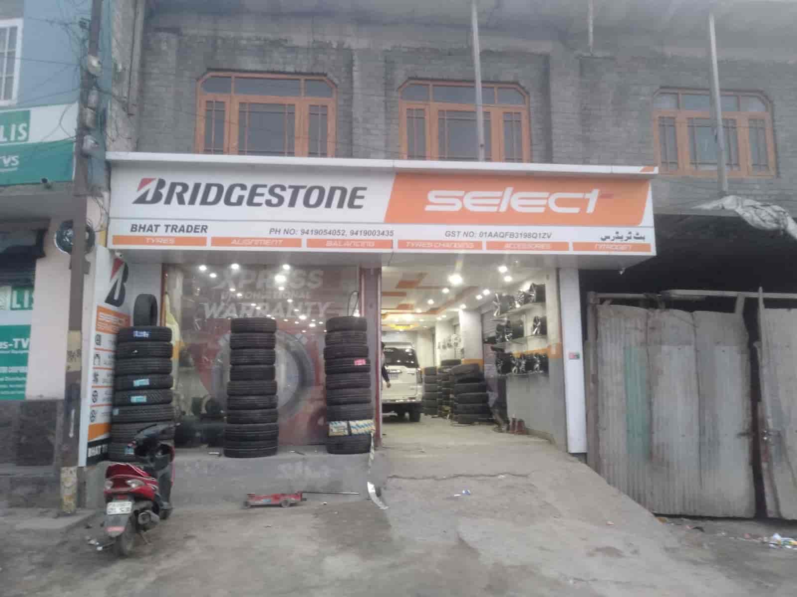 Bhat Traders in Batamaloo,Srinagar Best BridgestoneCar Tyre Dealers