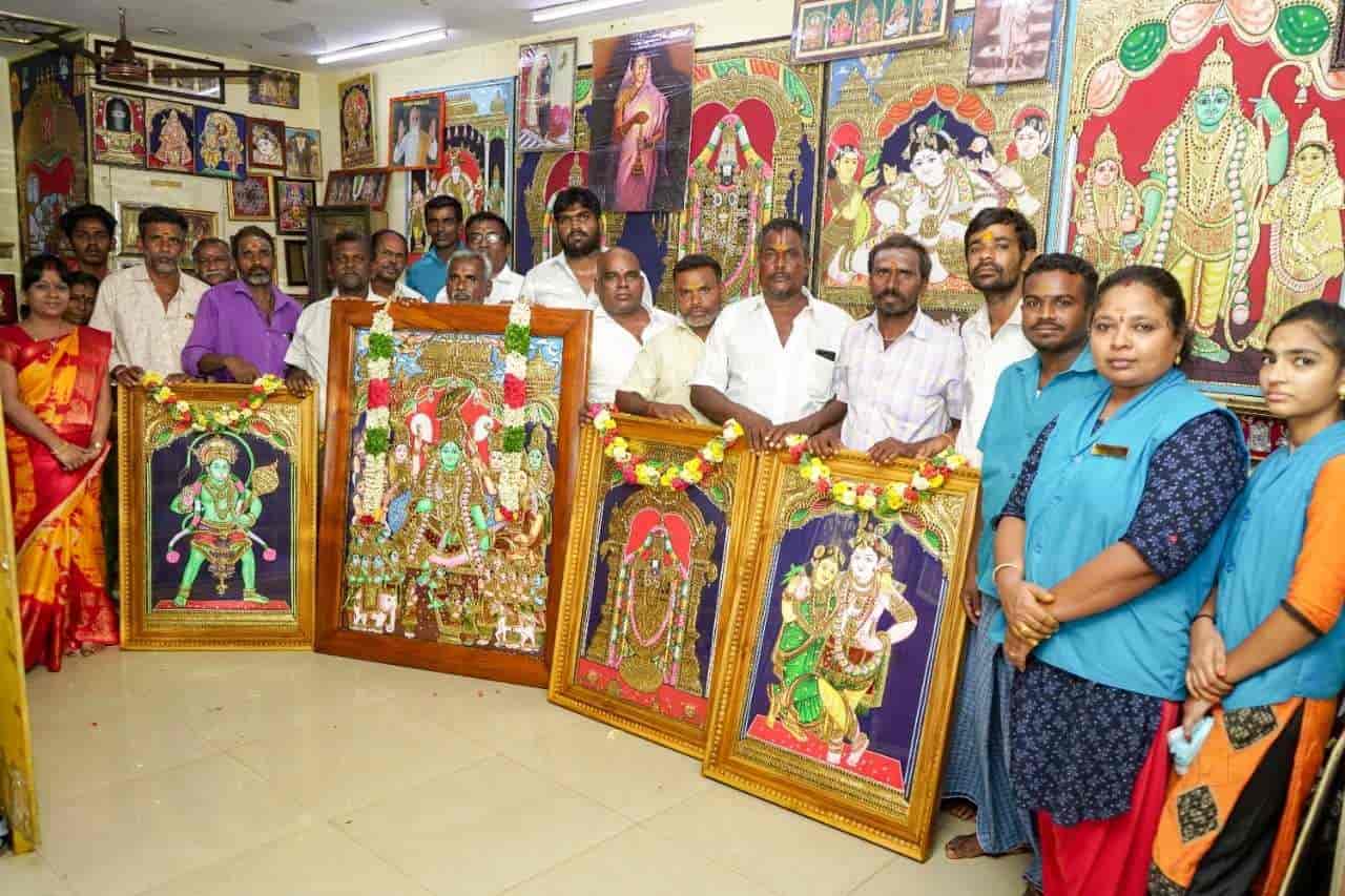 D Madurai Meenakshi Tanjore Paintingintro, 53 OFF