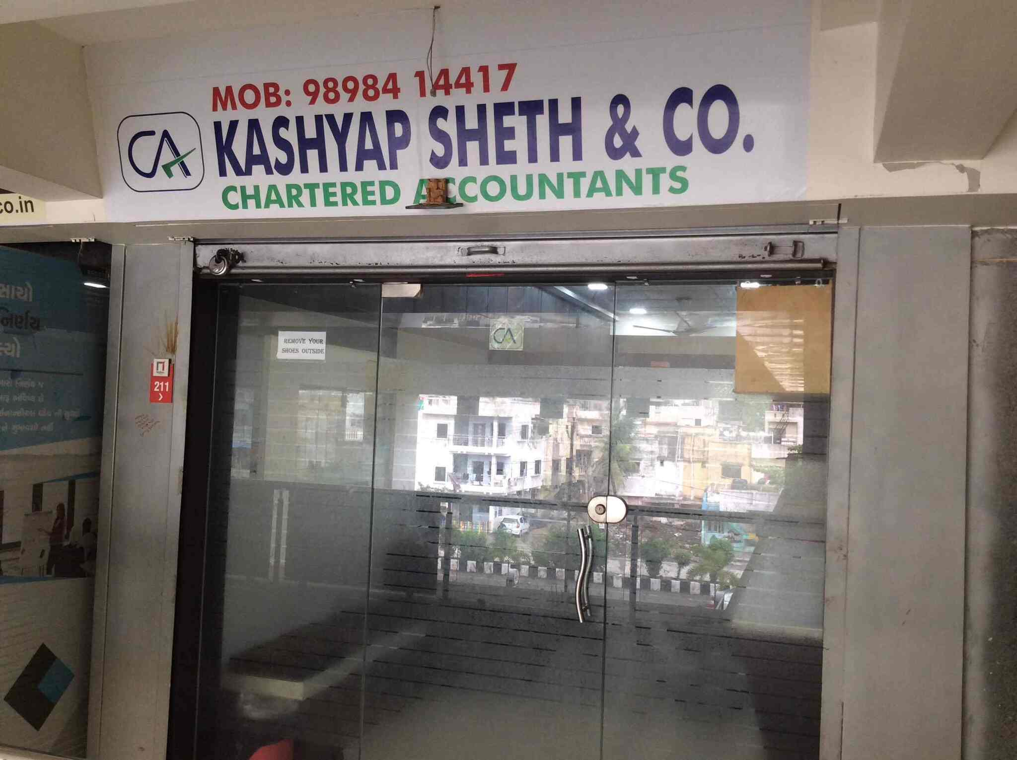 Kashyap Sheth & Co. And Aksh Finance