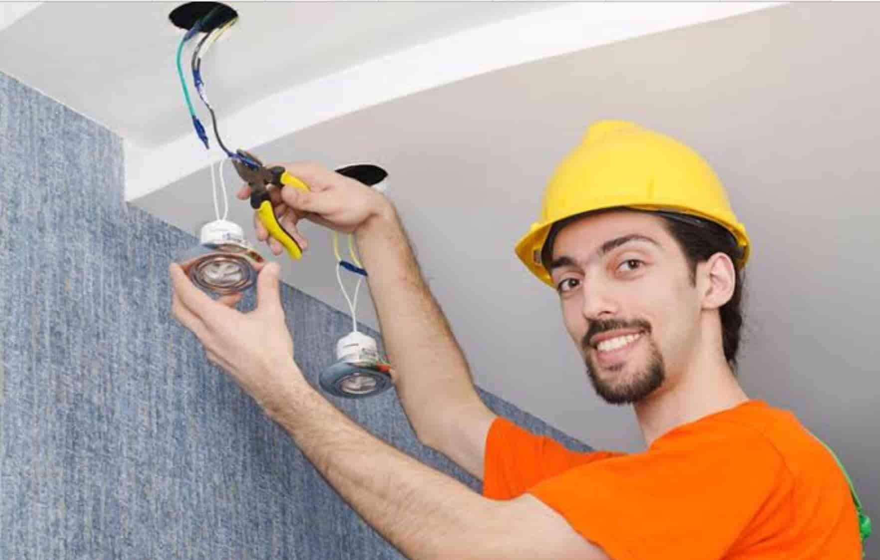 Downlight and decorative ceiling light setup in Swanley BR8