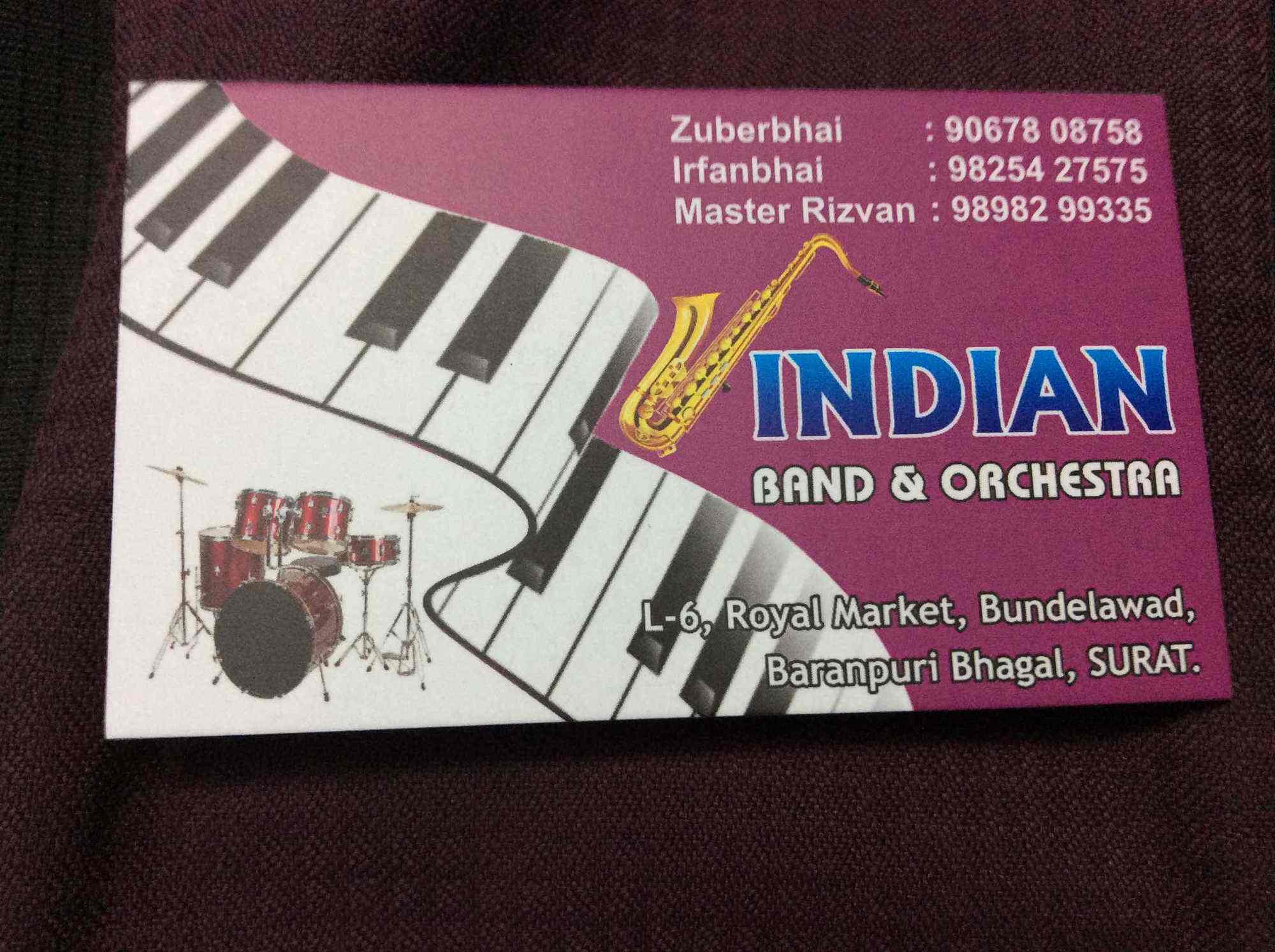 Indian Band And Orchestra Bhagal Orchestra Bands In Surat Justdial