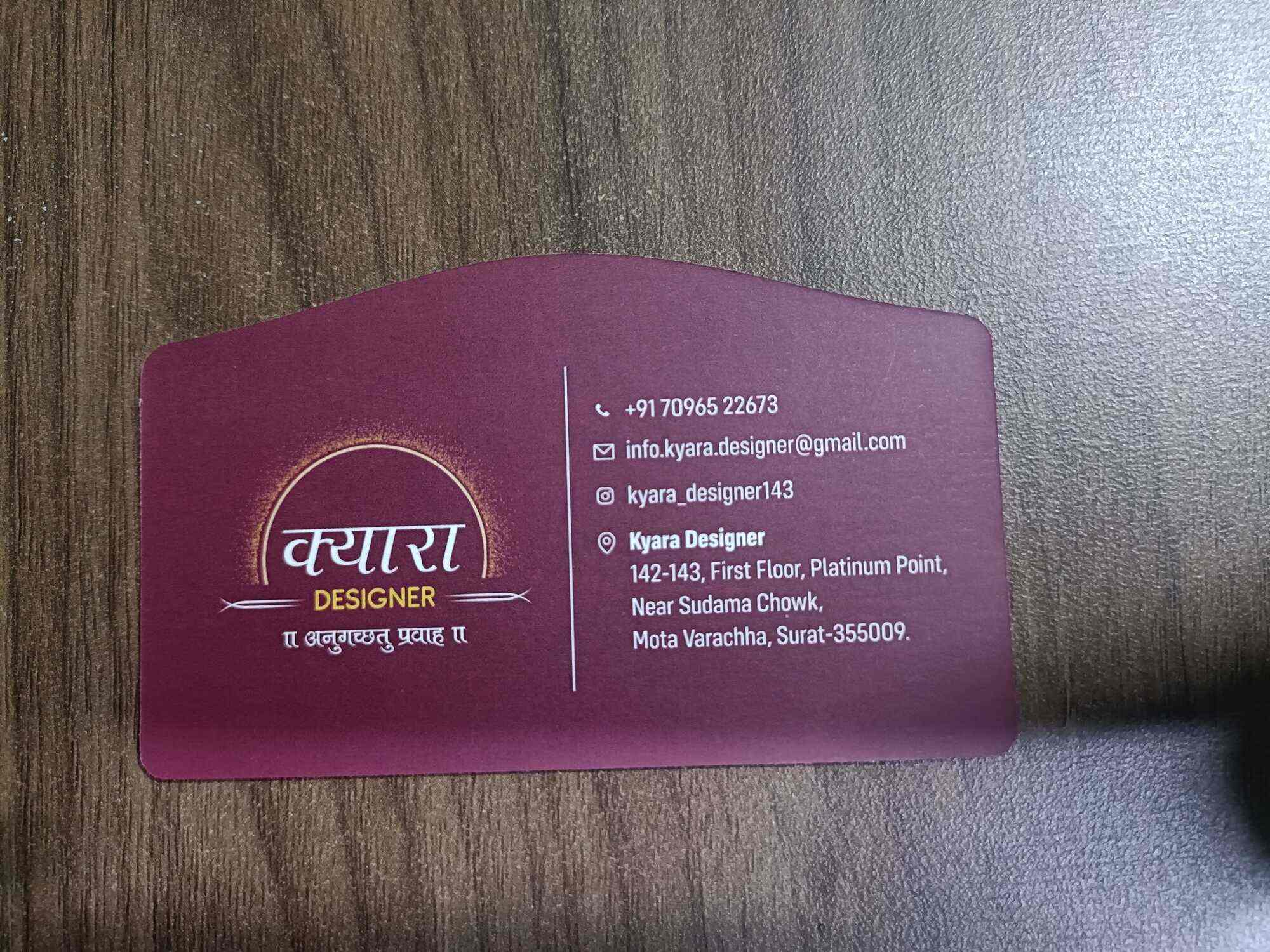 Kyara Designer in Mota Varachha,Surat Best Costumes On Rent in Surat