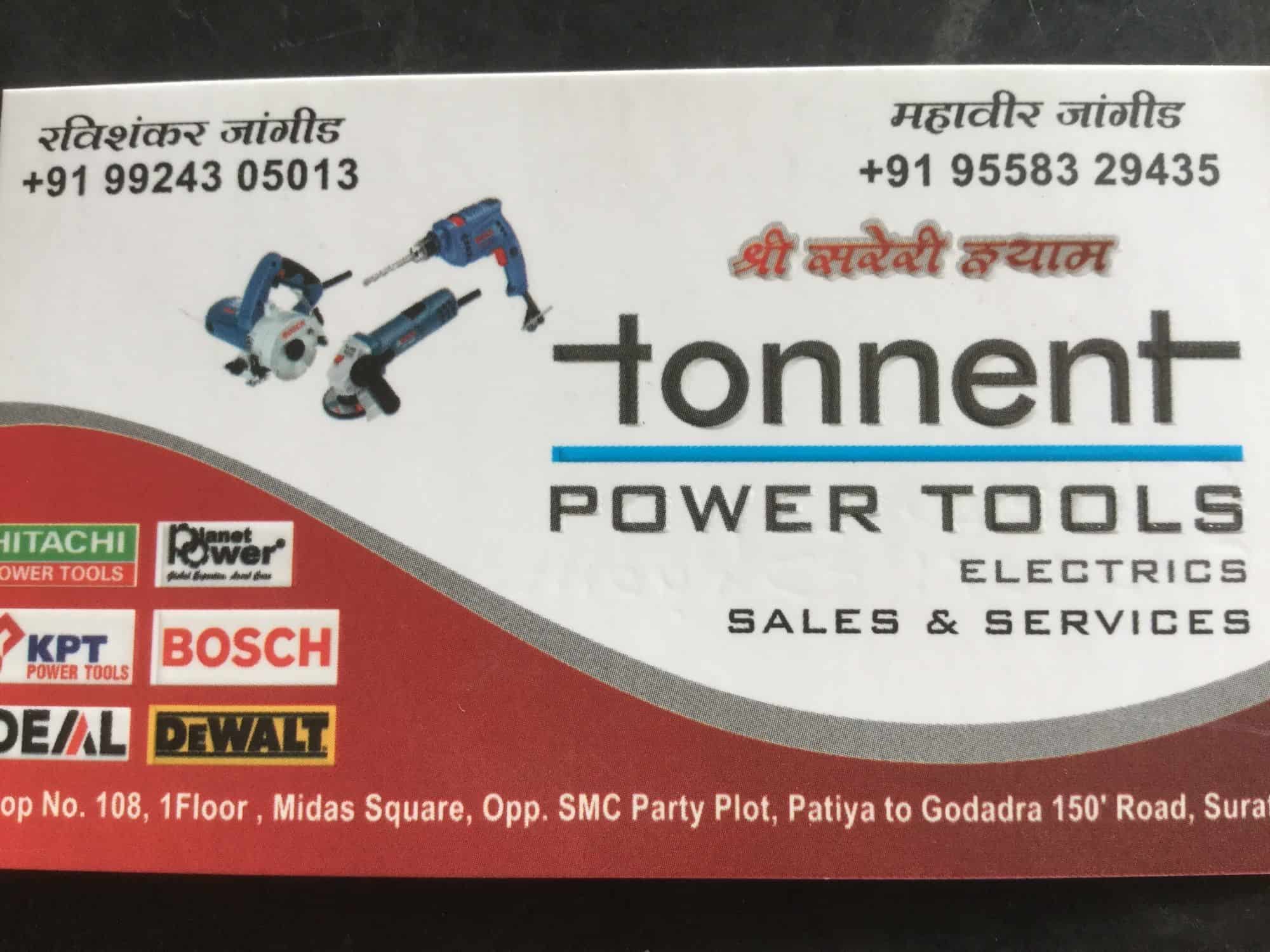 Tonnent Power Tools in Parvat Gam,Surat Best DewaltPower Tool