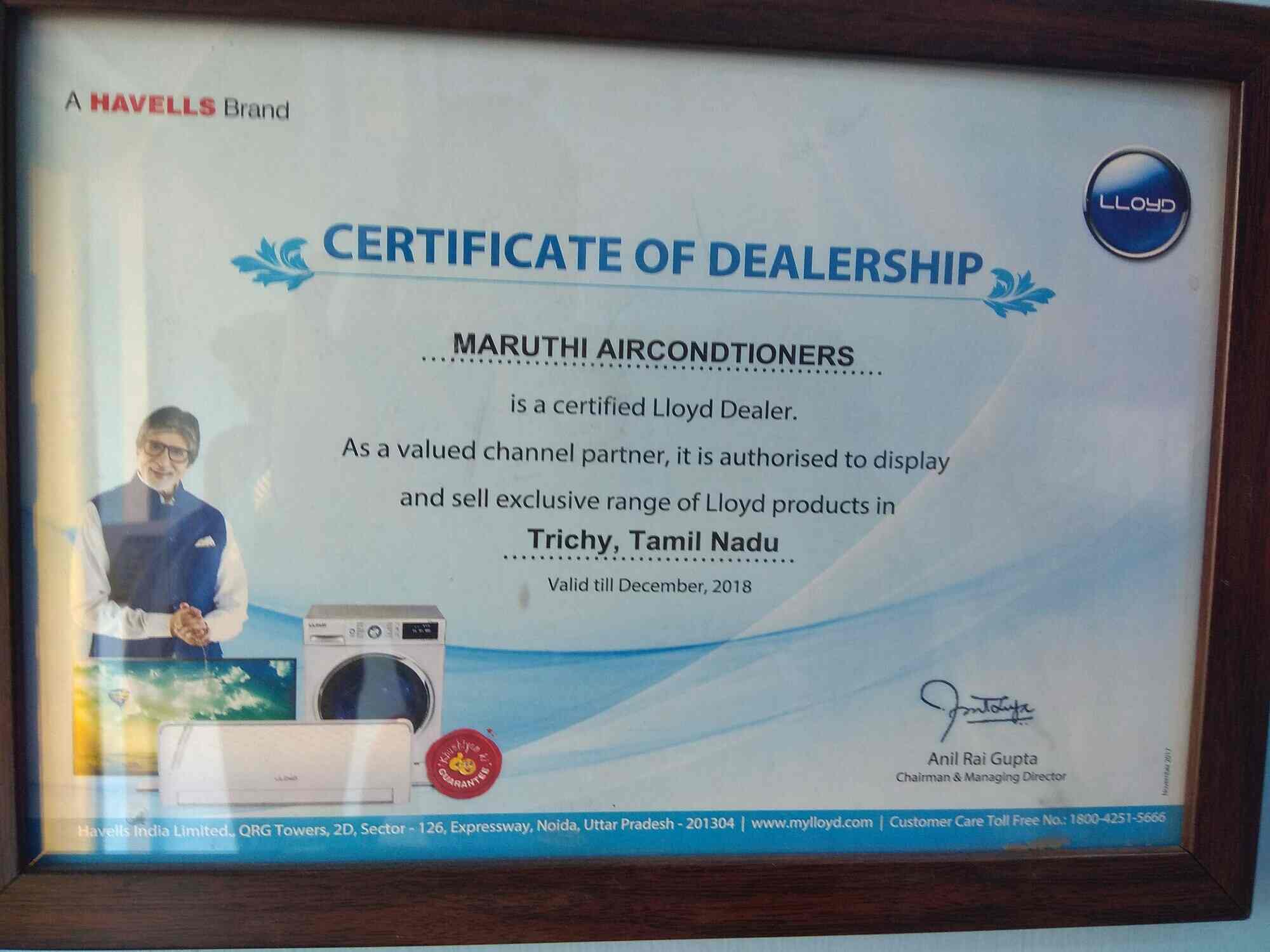 Maruthi Airconditioners in Trichy Best AC Dealers in Trichy Justdial