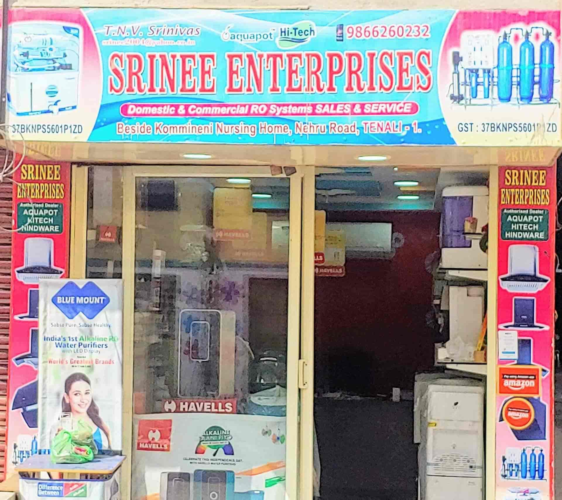 Srinee Enterprises in Ganganammapeta,Tenali Best Water Purifier Dealers in Tenali Justdial