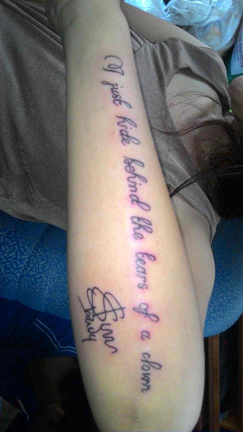 Police Tattoo Quotes