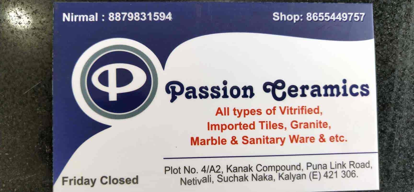 Passion Ceramics in Kalyan East,Mumbai Best Ceramic Tile Dealers in