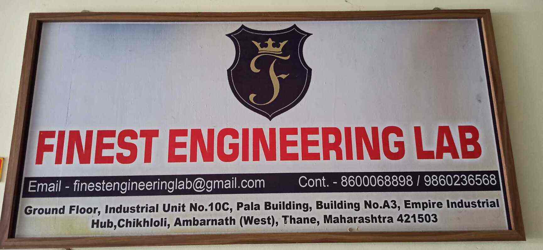 Finest Engineering Lab Ambernath Laboratory Testing Services For 