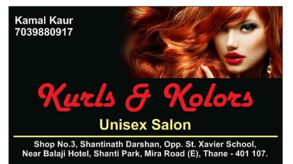 Kurls & Kolors Unisex Salon in Mira Road East,Mumbai Best Beauty