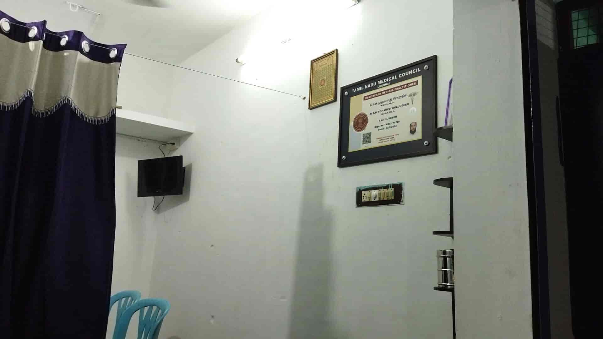 Shazun Ent & General Clinic in Rahman Nagar Main Road , Road,Thanjavur