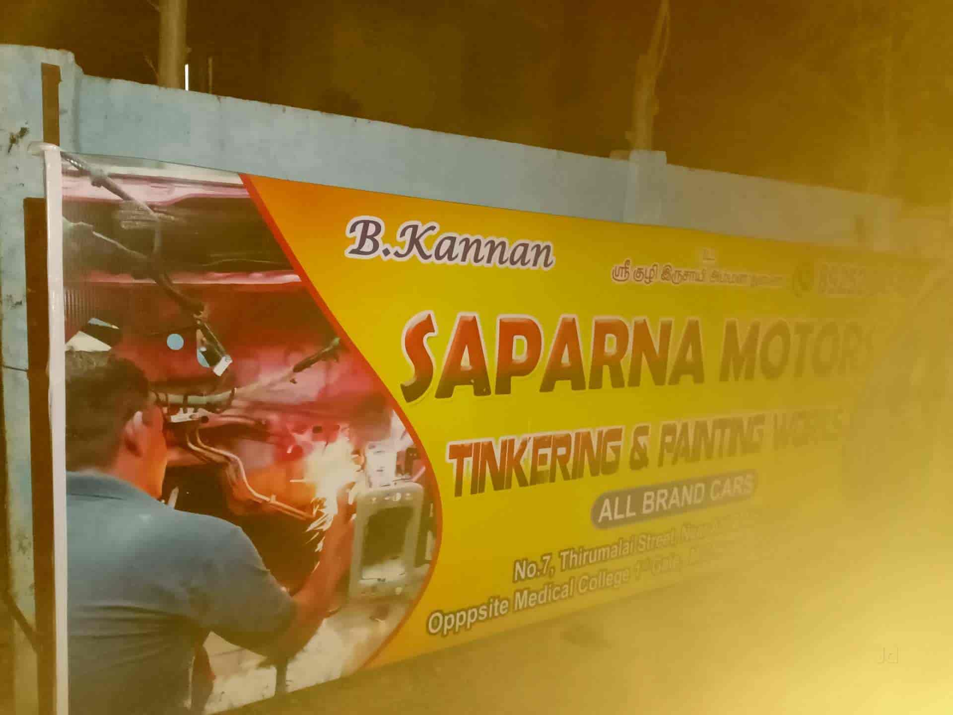 Saparna motors tinkering and painting in Anna Nagar,Thanjavur Best