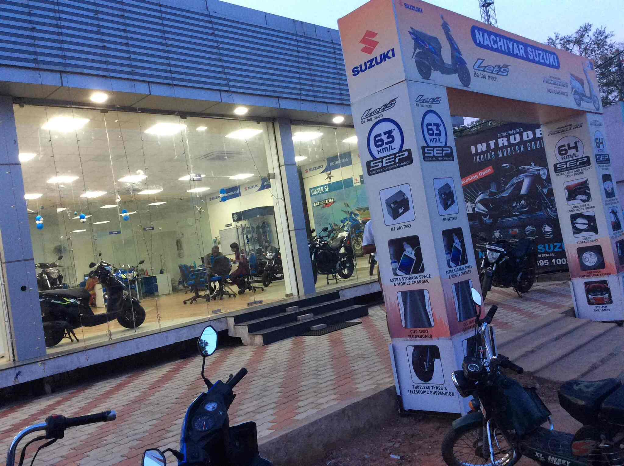 Top Authorised Suzuki Motorcycle Dealers in Tanjore, Thanjavur Best