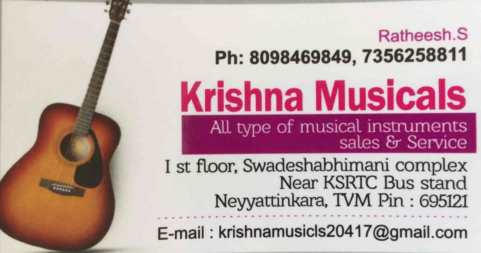 Musical Instrument Dealers in Balaramapuram, Thiruvananthapuram Music