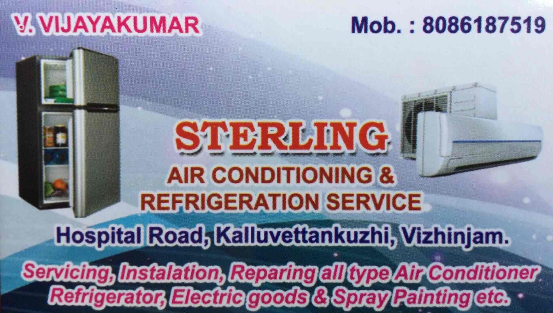 Sterling Air Conditioning u0026 Refrigeration Service in  Vizhinajam,Thiruvananthapuram - Best AC Repair u0026 Services in  Thiruvananthapuram - Justdial