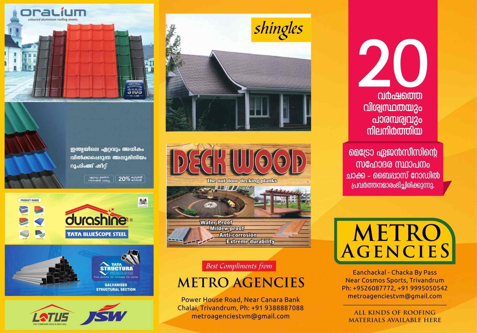 metro agencies chalai roofing