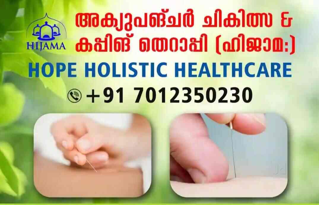 Hope Holistic Healthcare in Vadakkekad,Thrissur Best Acupuncture