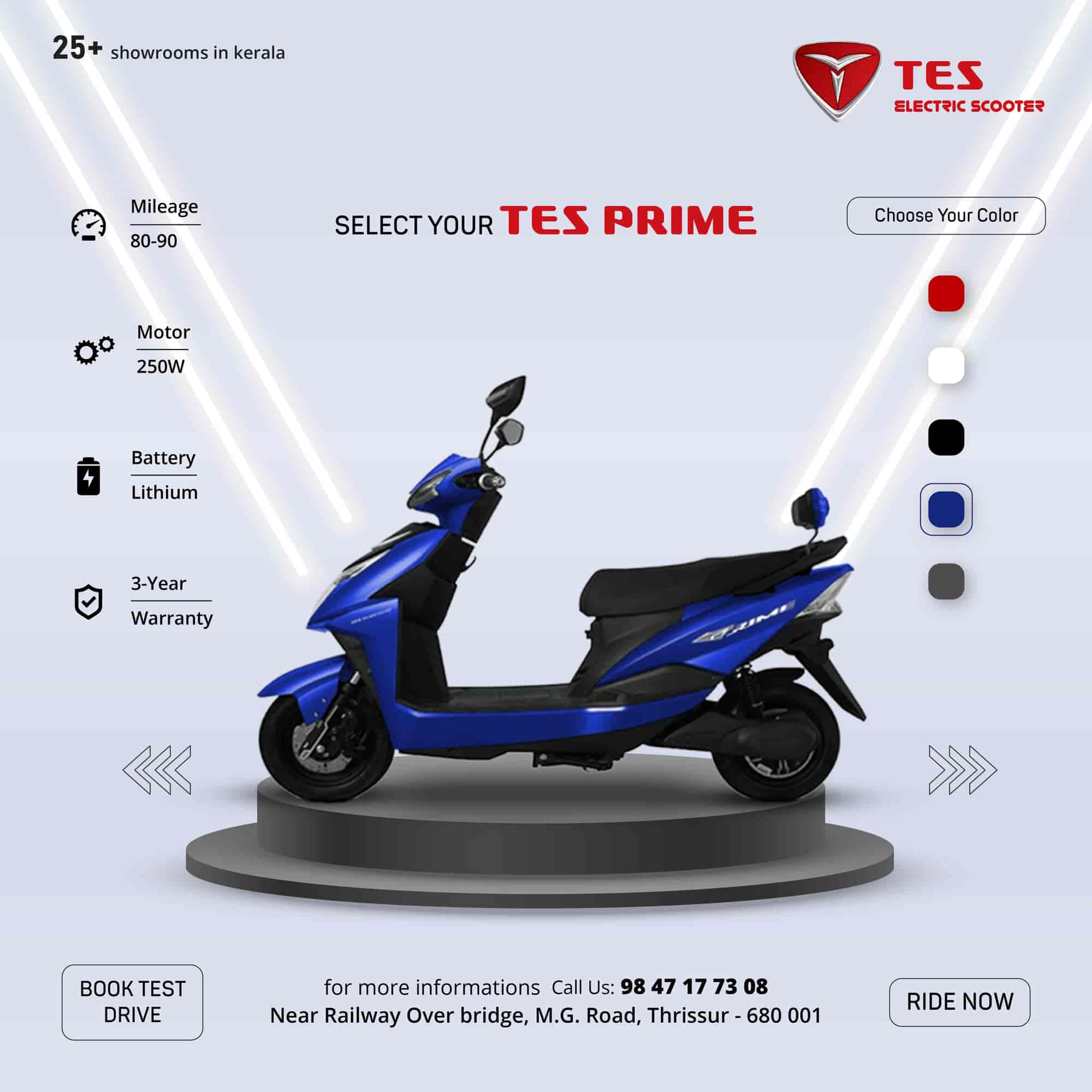 Top Okinawa Praise Pro Battery Operated Scooter Dealers in Ernakulam