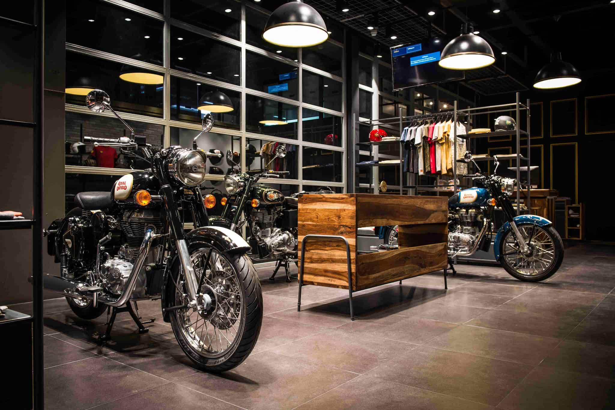 Royal enfield showroom 2025 more like this