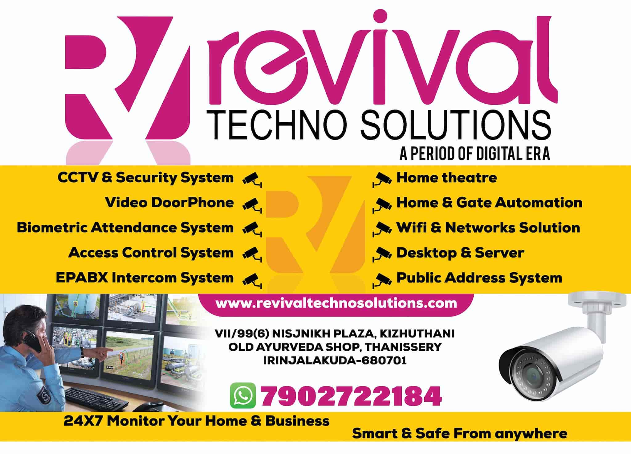 Revival Techno Solutions in Thanissery,Thrissur - Best Security System  Dealers near me in Thrissur - Justdial