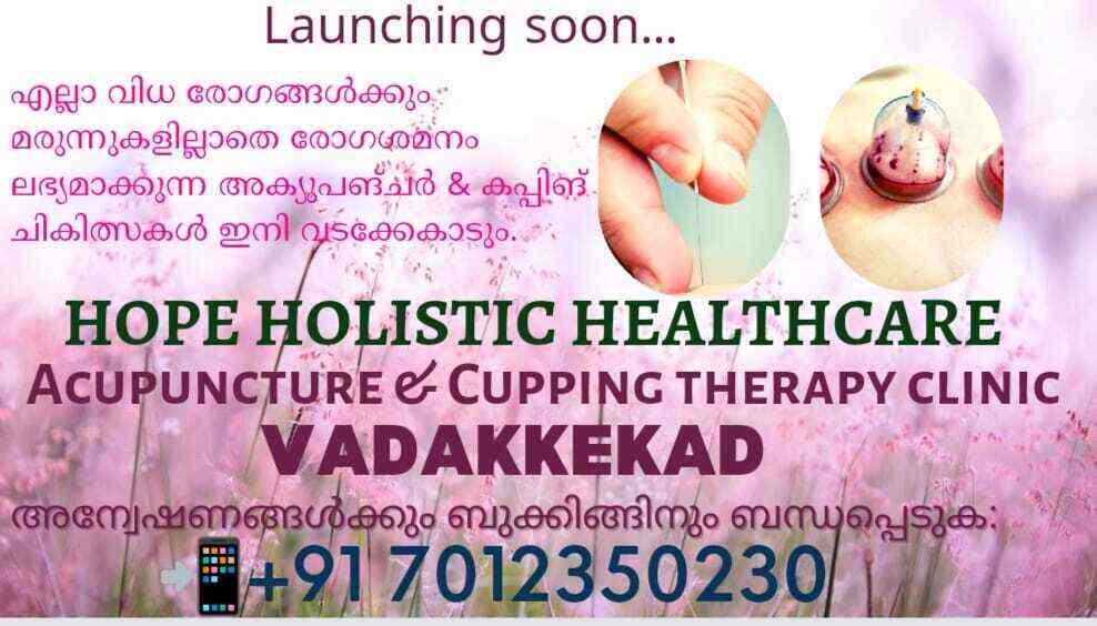 Hope Holistic Healthcare in Vadakkekad,Thrissur Best Acupuncture