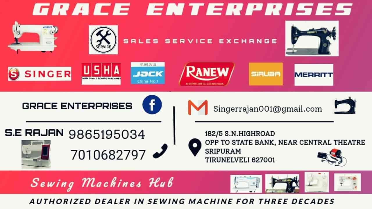 Top Singer Sewing Machine Dealers in Tenkasi सेविंग मशीन डीलर्ससिंगर