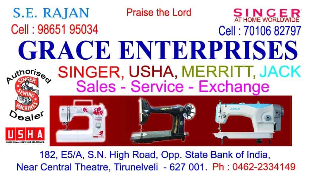 Top Singer Sewing Machine Dealers in Tenkasi सेविंग मशीन डीलर्ससिंगर