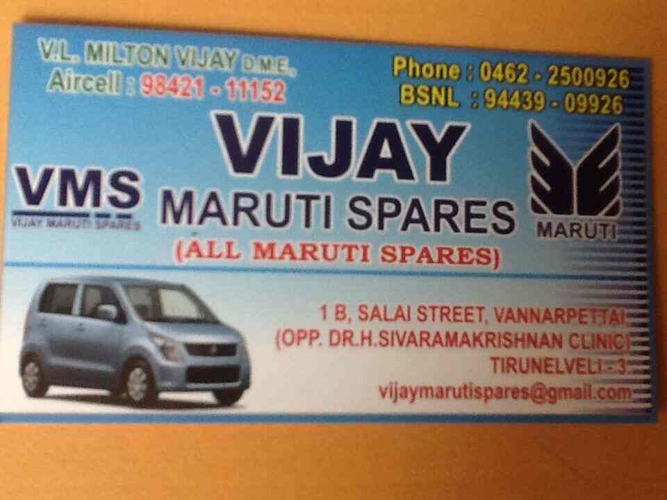 Maruti Spare Parts In Chennai Reviewmotors.co