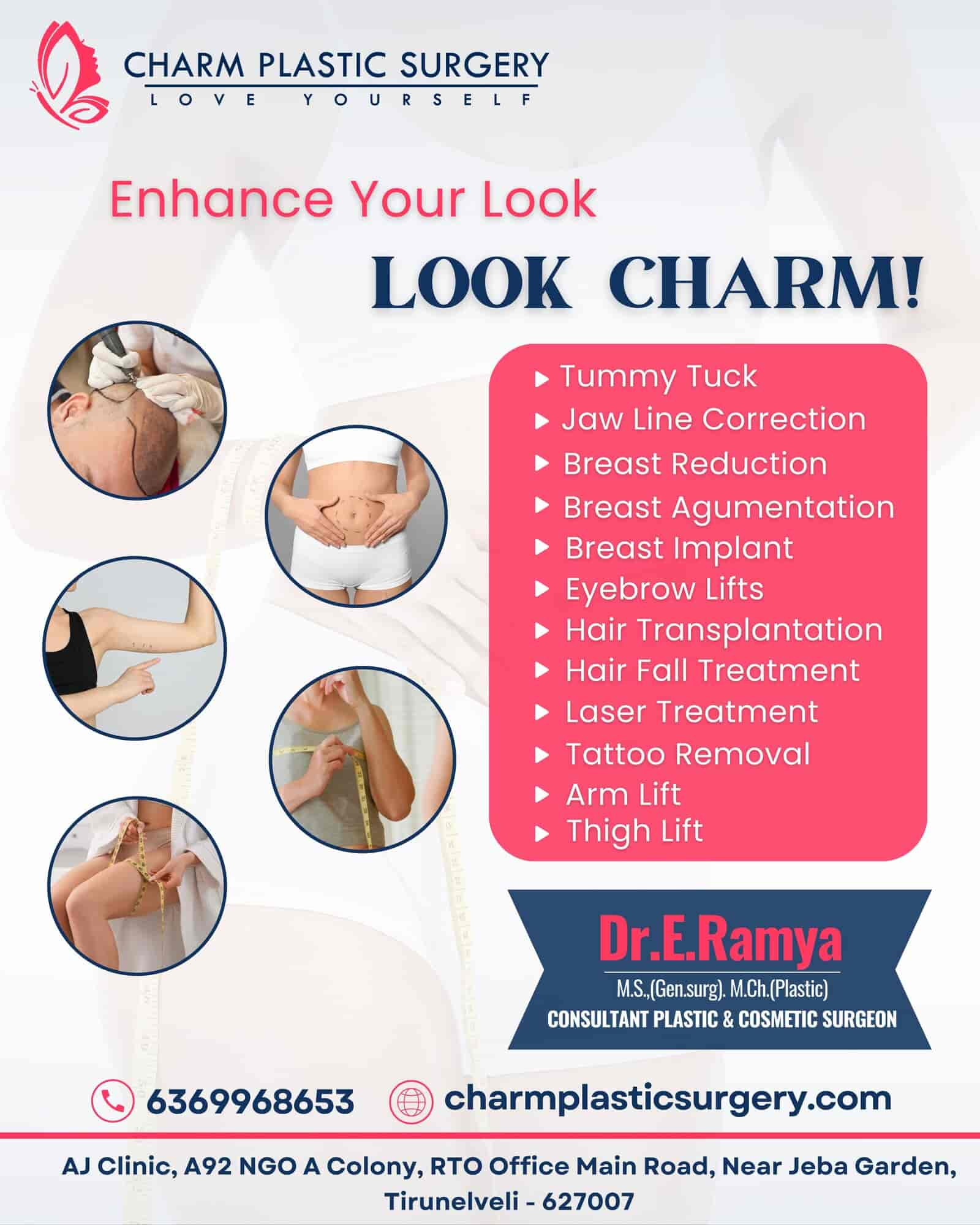 Charm Plastic Surgery in Ngo Colony,Tirunelveli - Best Cosmetic Surgeon ...