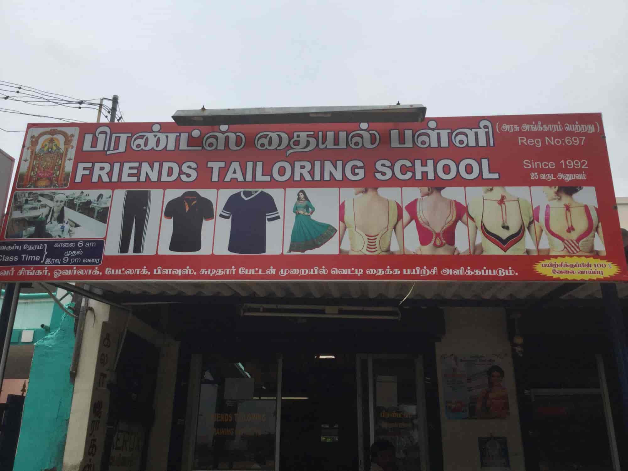 Friends Tailoring Institute in 15 Velampalayam,Tirupur - Best Tailoring  Classes near me in Tirupur - Justdial