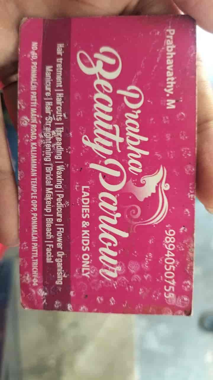 Prabha Beauty Parlour in Golden Rock Market,Trichy Best Beauty