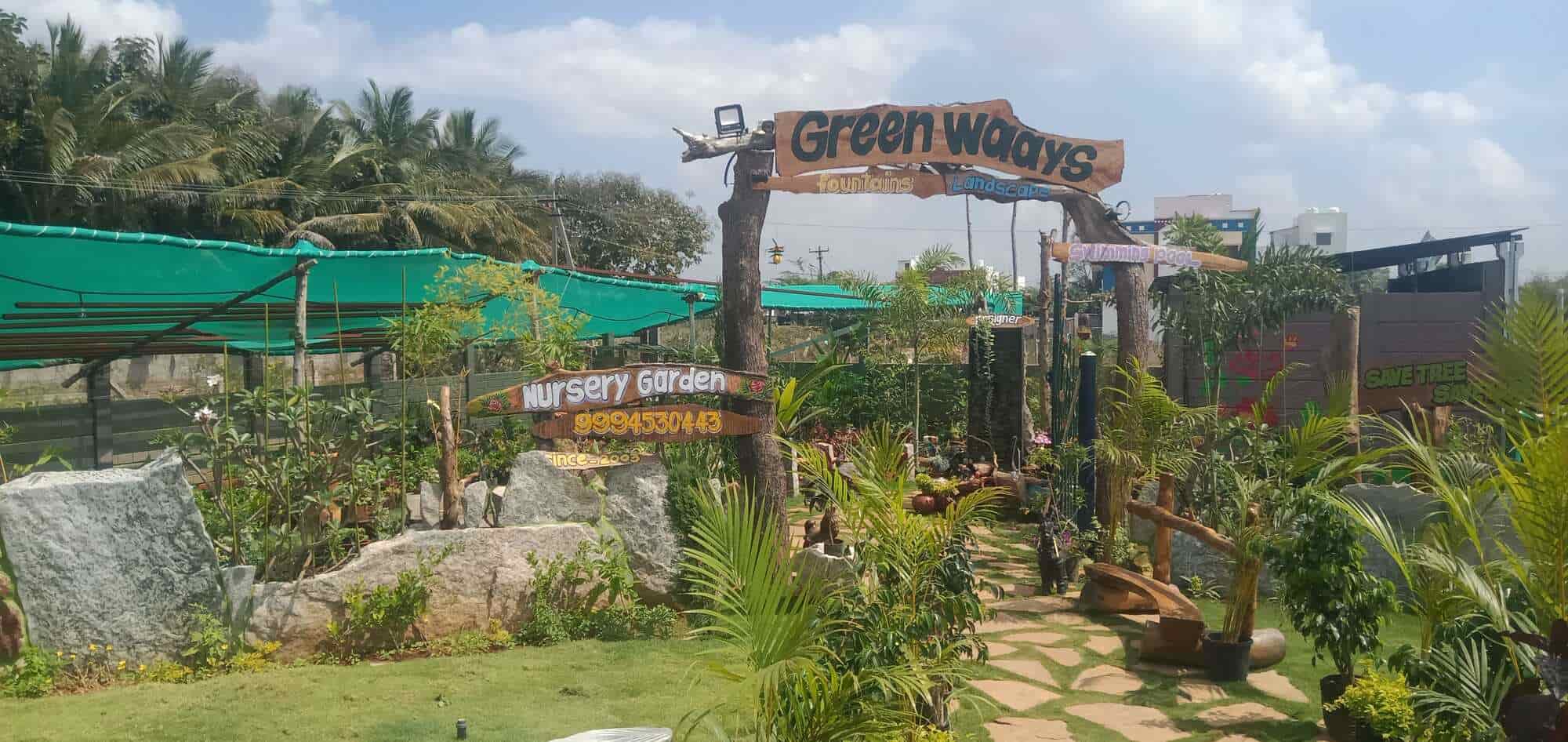 GREENWAAYS FOUNTAINS & LANDSCAPERS in Kk Nagar Metre Factory Road