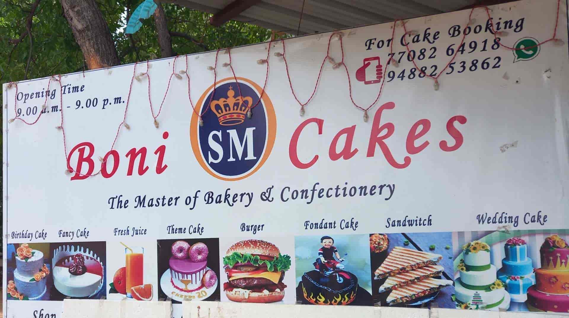 SM BONI CAKES in BHEL,Trichy Best Cake Delivery Services in Trichy