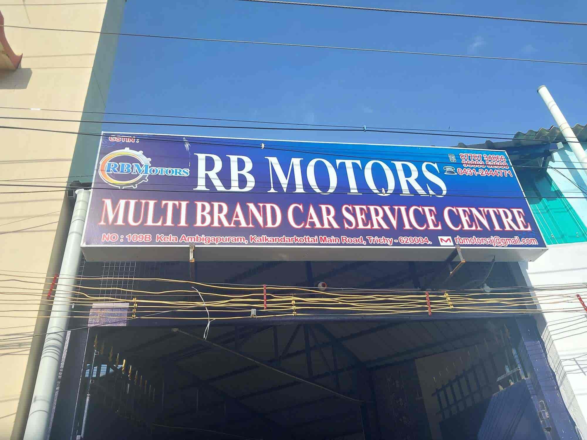 Rb Motors Multi Brand Car Service Center in Ambikapuram,Trichy Best Car Repair & Services in