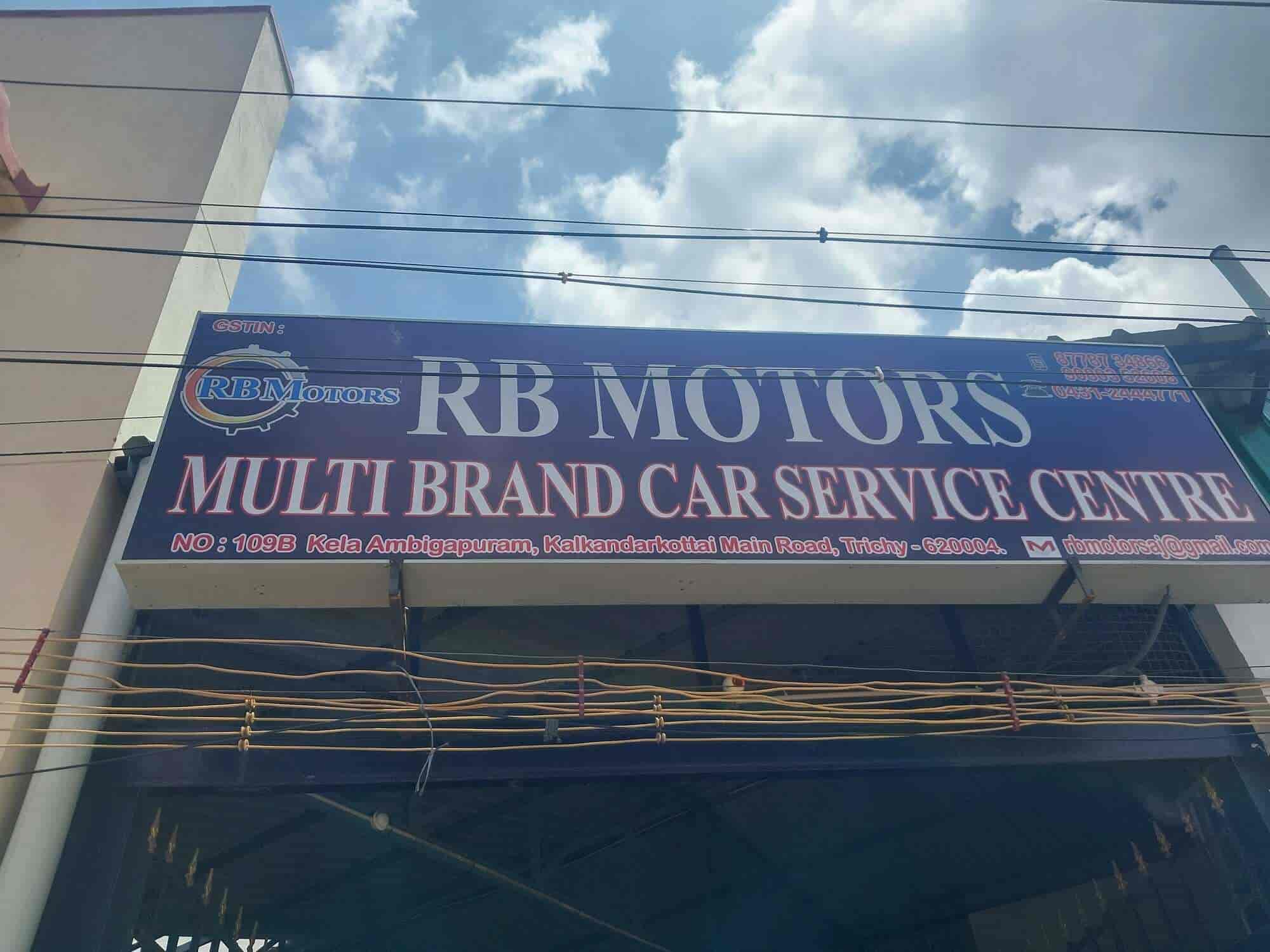 Rb Motors Multi Brand Car Service Center in Ambikapuram,Trichy Best Car Repair & Services in