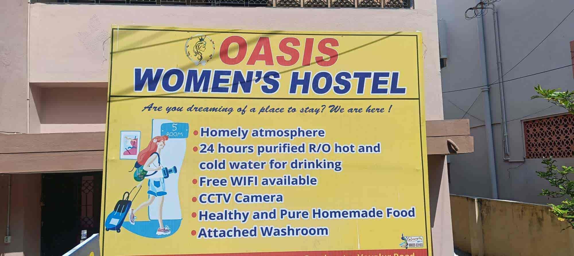 Book Oasis Womens Hostel in Kumaran Nagar,Trichy Best Hostels For