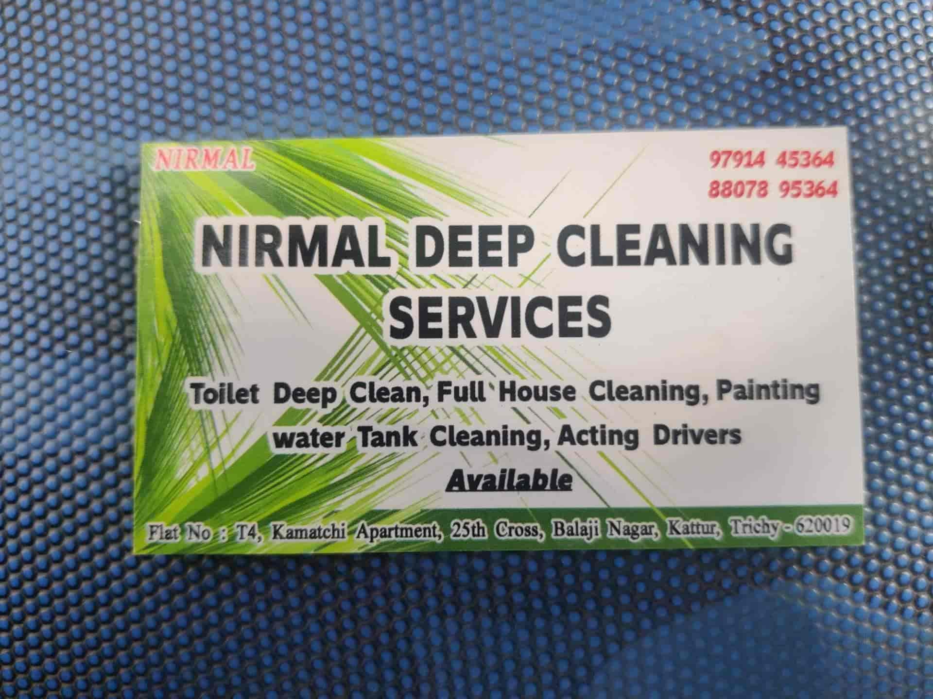 Nirmal Deep Cleaning Services in Kattur,Trichy Best Cleaning Services